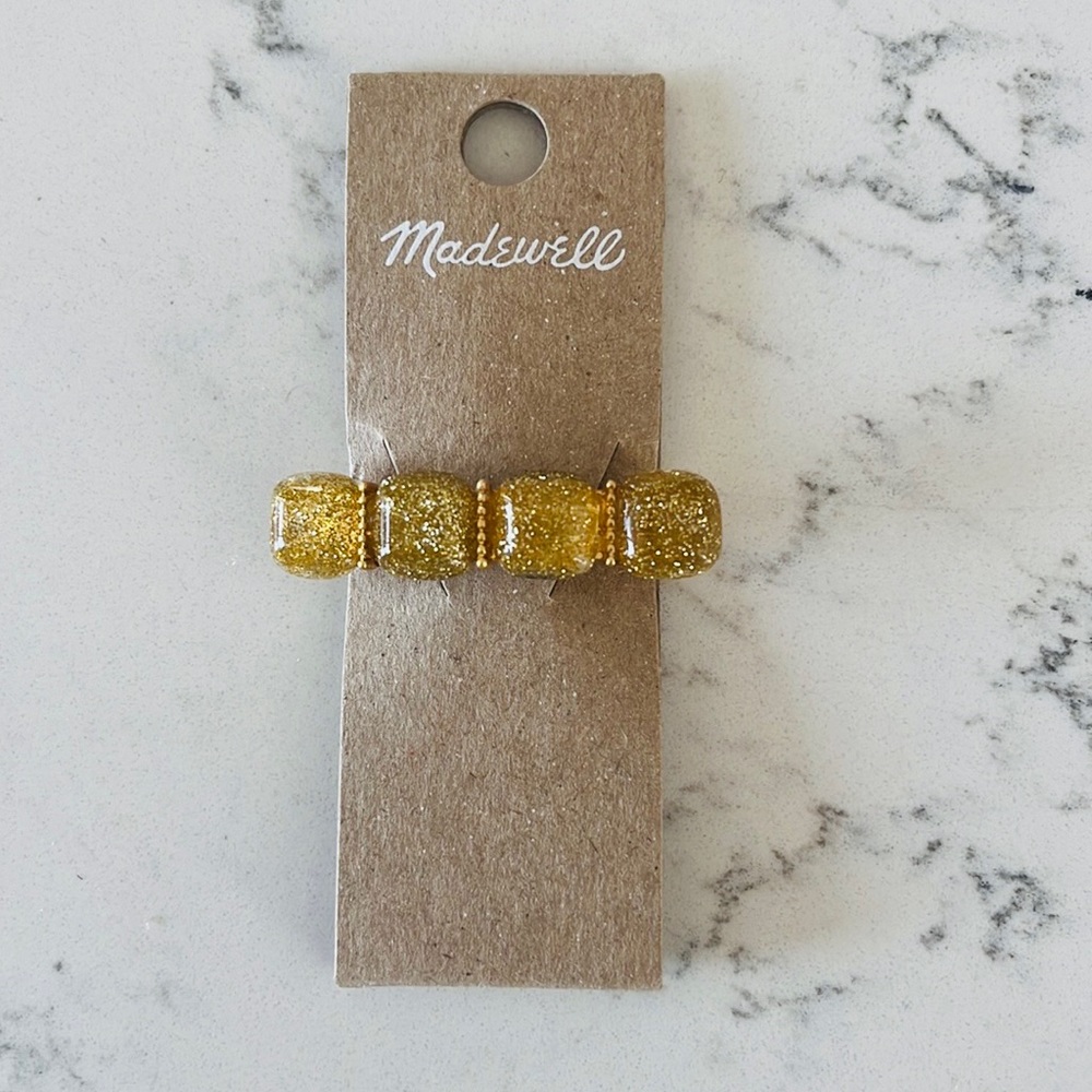 Madewell Chunky Acetate Hair Clip. - Picture 6 of 15